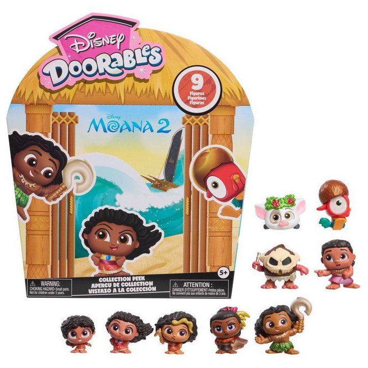 Doorables Vaiana Coffret collector, Doorables Disney, Figurine a collectionner de 3,8 cm, Des 5 ans Doorables Vaiana Coffret collector, Doorables Disney, Figurine a collectionner de 3,8 cm, Des 5 ans