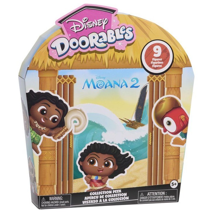 Doorables Vaiana Coffret collector, Doorables Disney, Figurine a collectionner de 3,8 cm, Des 5 ans Doorables Vaiana Coffret collector, Doorables Disney, Figurine a collectionner de 3,8 cm, Des 5 ans