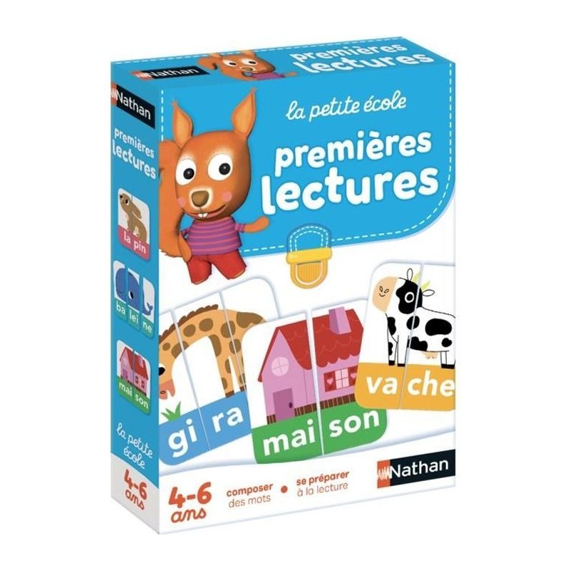 NATHAN La Petite Ecole - Premieres Lectures - Jeu éducatif