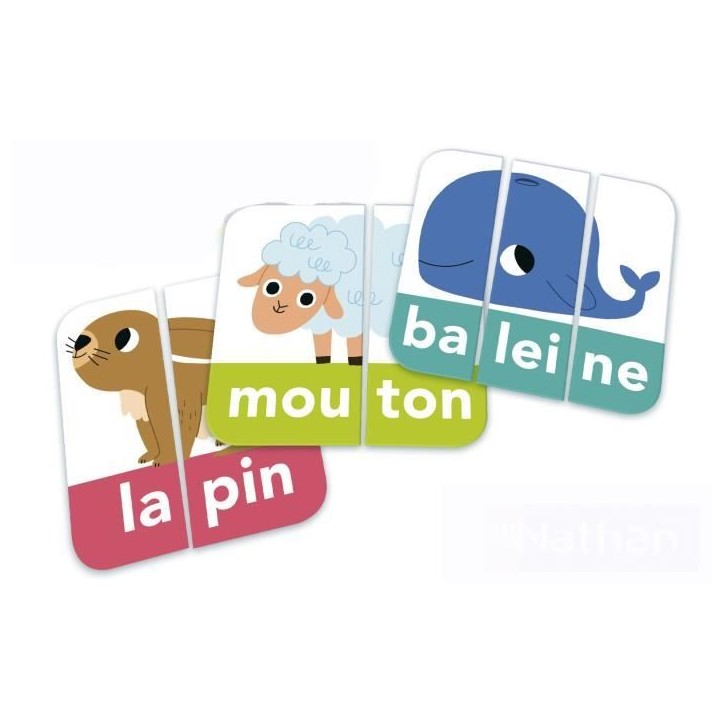 NATHAN La Petite Ecole - Premieres Lectures - Jeu éducatif NATHAN La Petite Ecole - Premieres Lectures - Jeu éducatif