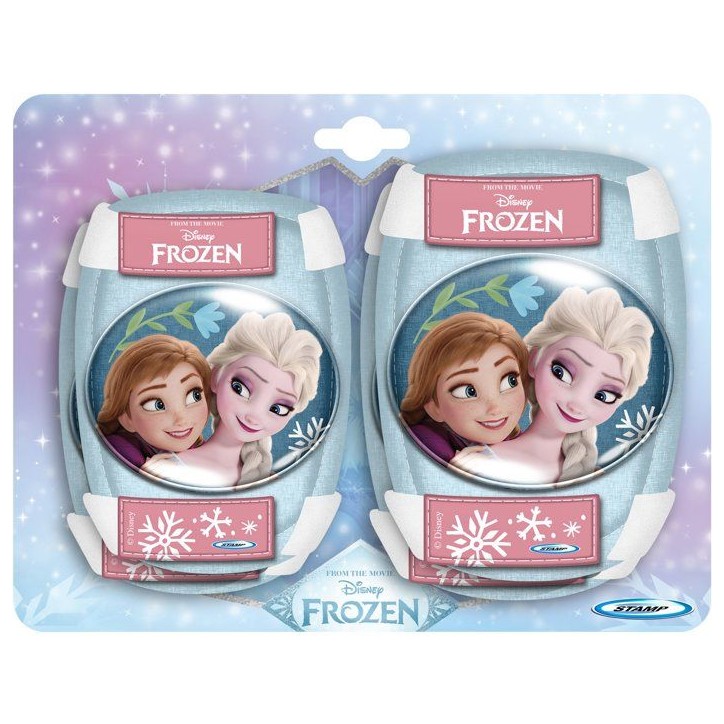 Coudieres & Genouilleres - DISNEY - La Reine des Neiges - Taille unique avec des sangles élastiques et systemea scratch - Bleu Coudieres & Genouilleres - DISNEY - La Reine des Neiges - Taille unique avec des sangles élastiques et systemea scratch - Bleu