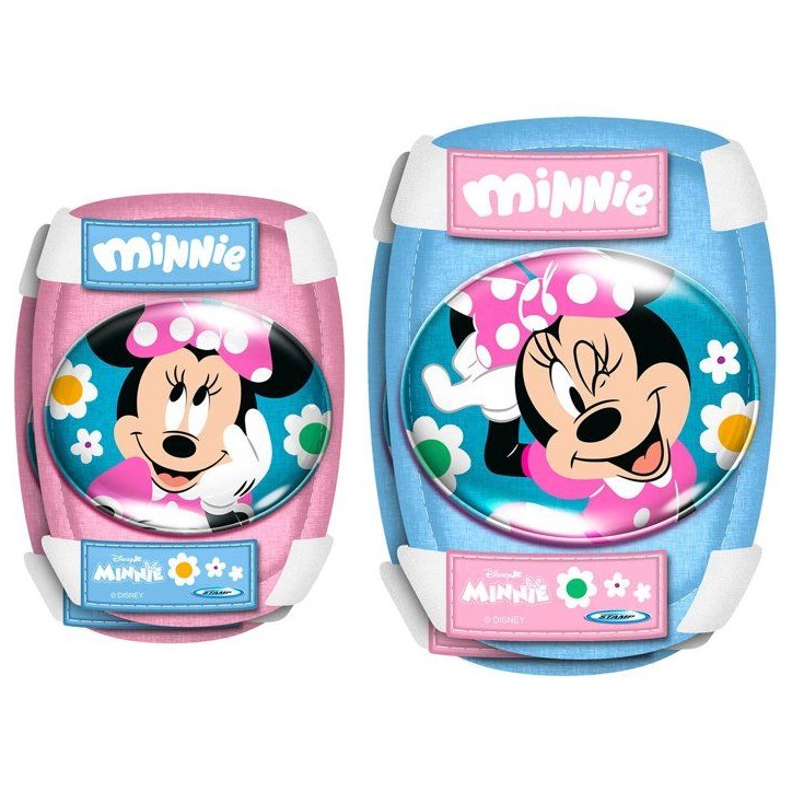 Coudieres & Genouilleres - DISNEY - Minnie - Taille unique avec des sangles élastiques et systemea scratch - Rose Coudieres & Genouilleres - DISNEY - Minnie - Taille unique avec des sangles élastiques et systemea scratch - Rose