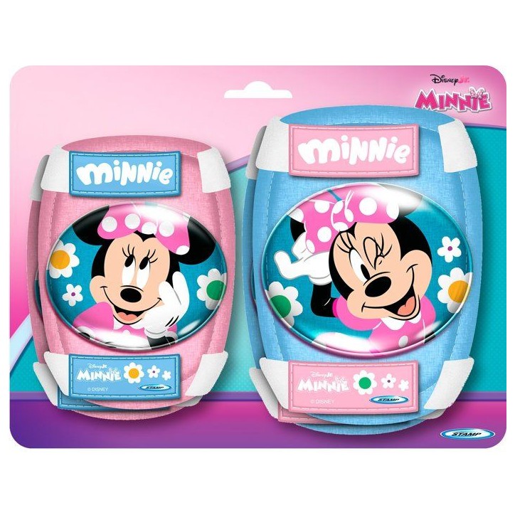 Coudieres & Genouilleres - DISNEY - Minnie - Taille unique avec des sangles élastiques et systemea scratch - Rose Coudieres & Genouilleres - DISNEY - Minnie - Taille unique avec des sangles élastiques et systemea scratch - Rose