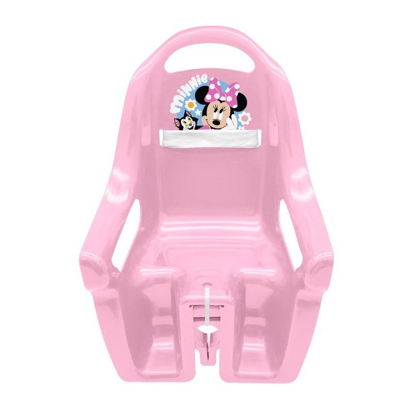 Porte poupée pour vélo enfant - DISNEY - Minnie - Rose