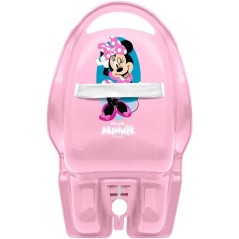 Porte poupée pour vélo enfant - DISNEY - Minnie - Rose