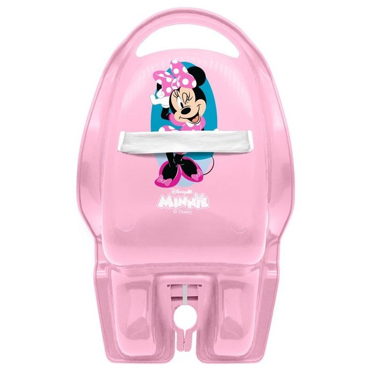 Porte poupée pour vélo enfant - DISNEY - Minnie - Rose Porte poupée pour vélo enfant - DISNEY - Minnie - Rose