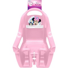 Porte poupée pour vélo enfant - DISNEY - Minnie - Rose