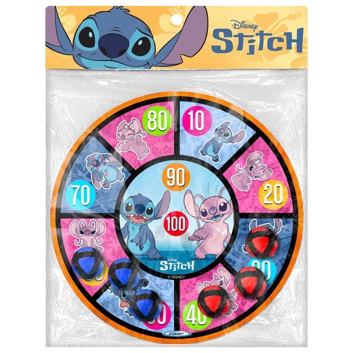 Cible et balles fléchettes - DISNEY - Stitch - Scratch - 36 cm Cible et balles fléchettes - DISNEY - Stitch - Scratch - 36 cm