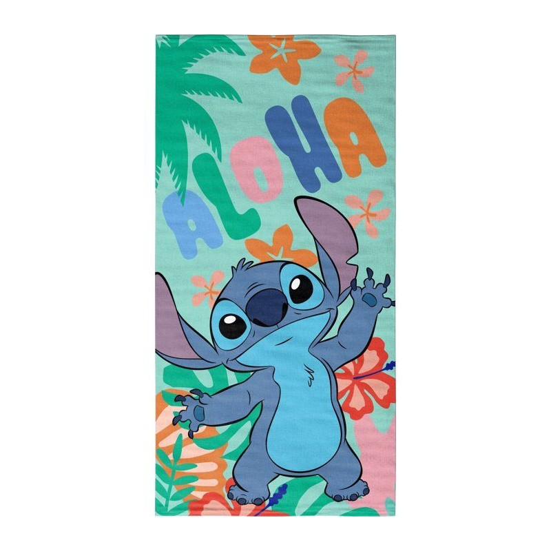 Serviette de plage 100% microfibre 70×140 cm – STITCH – Modele ST