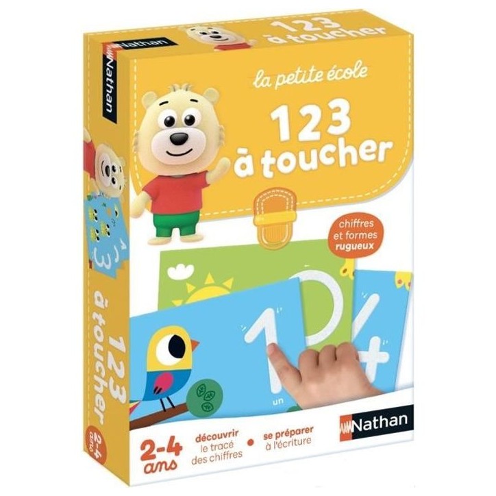 NATHAN La Petite Ecole - 123 a Toucher NATHAN La Petite Ecole - 123 a Toucher