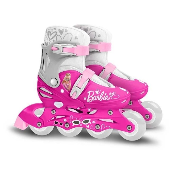 Roller en ligne ajustable - taille 30-33 - BARBIE - CB200302 Roller en ligne ajustable - taille 30-33 - BARBIE - CB200302