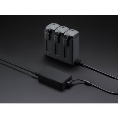 Chargeur - DJI - 240W Power Adapter (EU) - Puissance 240 W - Charge batteries et radiocommande - USB-C - Câble mini SDC intégr