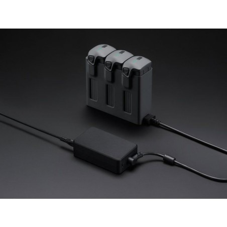 Chargeur - DJI - 240W Power Adapter (EU) - Puissance 240 W - Charge batteries et radiocommande - USB-C - Câble mini SDC intégr