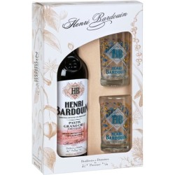 Henri Bardouin Pastis - Apéritif anisé - 45,0% Vol. - 70 cl + 2 verr