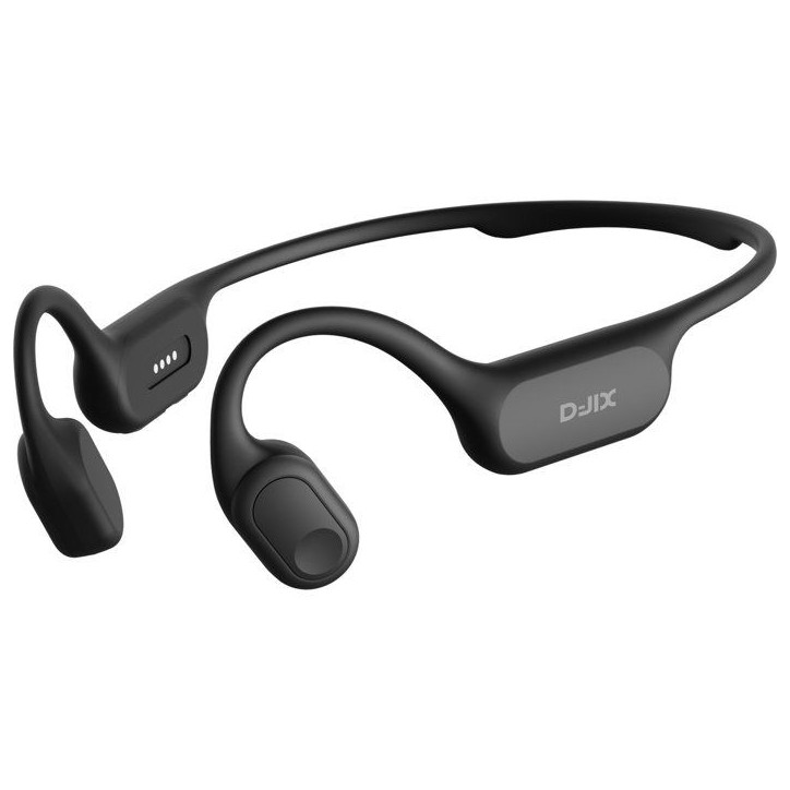 Écouteurs a conduction osseuse sans fil - D-JIX - TRITON 600 - Bluetooth + MP3 - 32 Go - Autonomie 2h15 - Noir