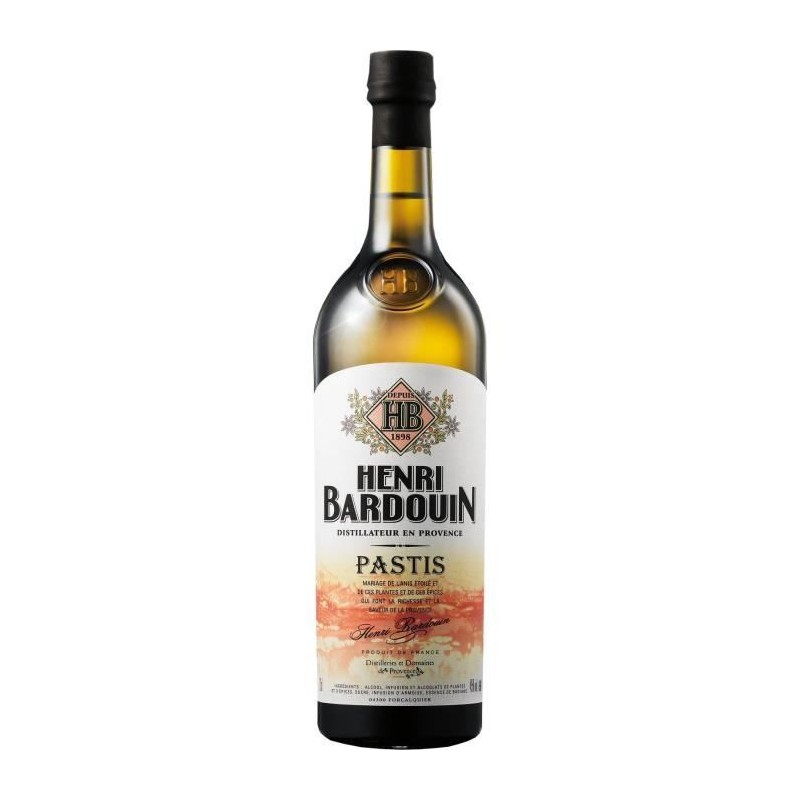 Henri Bardouin Pastis - Apéritif anisé - 45,0% Vol. - 150 cl Henri Bardouin Pastis - Apéritif anisé - 45,0% Vol. - 150 cl
