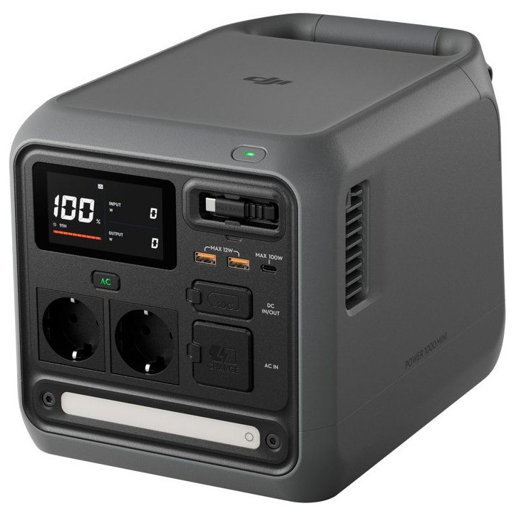 Station électrique portable - DJI - Power 1000 Mini - 1 kWh - Batterie LFP - 1000 W Station électrique portable - DJI - Power 1000 Mini - 1 kWh - Batterie LFP - 1000 W