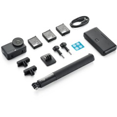 Caméra sport - DJI - Osmo Action 6 Adventure Combo - Capteur 1/1,1 -