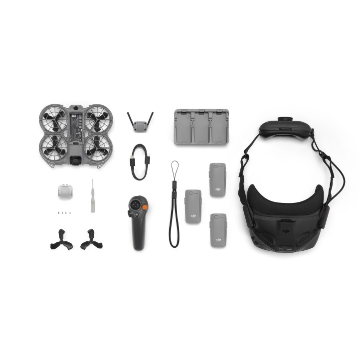 Drone - DJI - Neo 2 Motion Fly More Combo - Caméra 1/1.3'' 48 MP - Vidéo 4K HDR - Télécommande Motion Controller - Kit 3 bat Drone - DJI - Neo 2 Motion Fly More Combo - Caméra 1/1.3'' 48 MP - Vidéo 4K HDR - Télécommande Motion Controller - Kit 3 bat