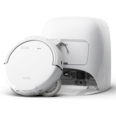 DJI ROMO S - Robot Aspirateur Laveur avec Station - 25 000 Pa - Détec