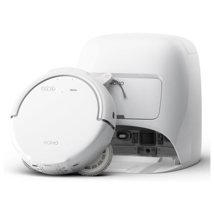 DJI ROMO S - Robot Aspirateur Laveur avec Station - 25 000 Pa - Détection de Niveau Drone - 200 Jours sans Maintenance DJI ROMO S - Robot Aspirateur Laveur avec Station - 25 000 Pa - Détection de Niveau Drone - 200 Jours sans Maintenance