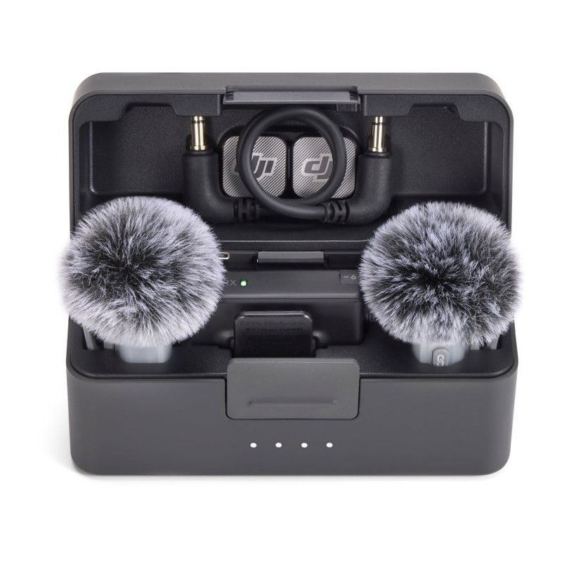 Micro sans fil - DJI - Mic Mini 2 - 2 TX - 1 RX - Boîtier de charge