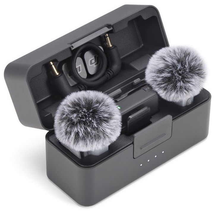 Micro sans fil - DJI - Mic Mini 2 - 2 TX - 1 RX - Boîtier de charge Micro sans fil - DJI - Mic Mini 2 - 2 TX - 1 RX - Boîtier de charge