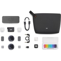 Micro sans fil - DJI - Mic Mini 2 - 2 TX - 1 RX - Boîtier de charge