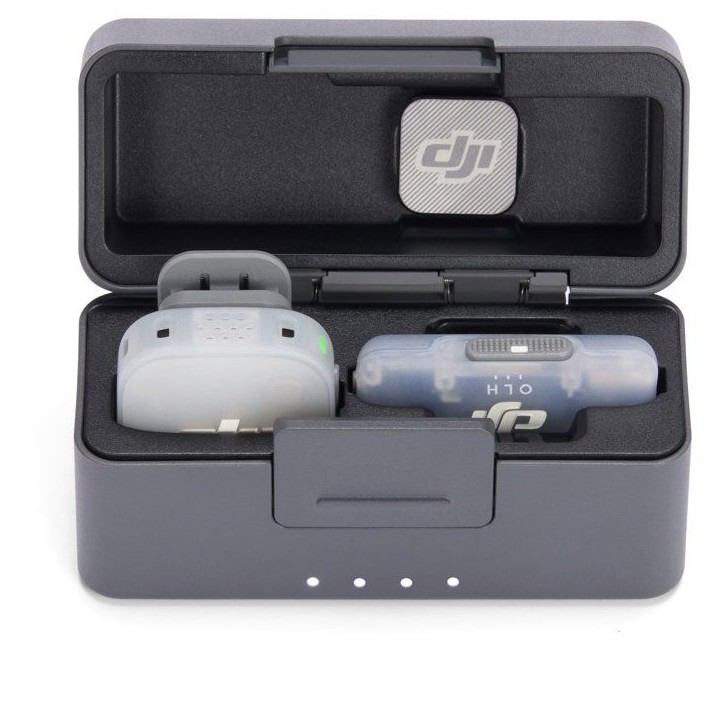 Micro sans fil - DJI - Mic Mini 2 - 1 TX - 1 RX mobile - Boîtier de charge Micro sans fil - DJI - Mic Mini 2 - 1 TX - 1 RX mobile - Boîtier de charge