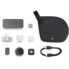 Micro sans fil - DJI - Mic Mini 2 - 1 TX - 1 RX mobile - Boîtier de c