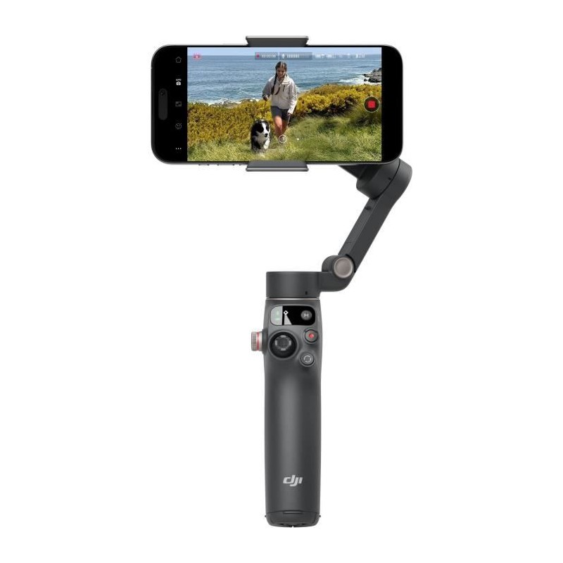 Stabilisateur - DJI - Osmo Mobile 8 - Rotation fluide 360° - Barre d'