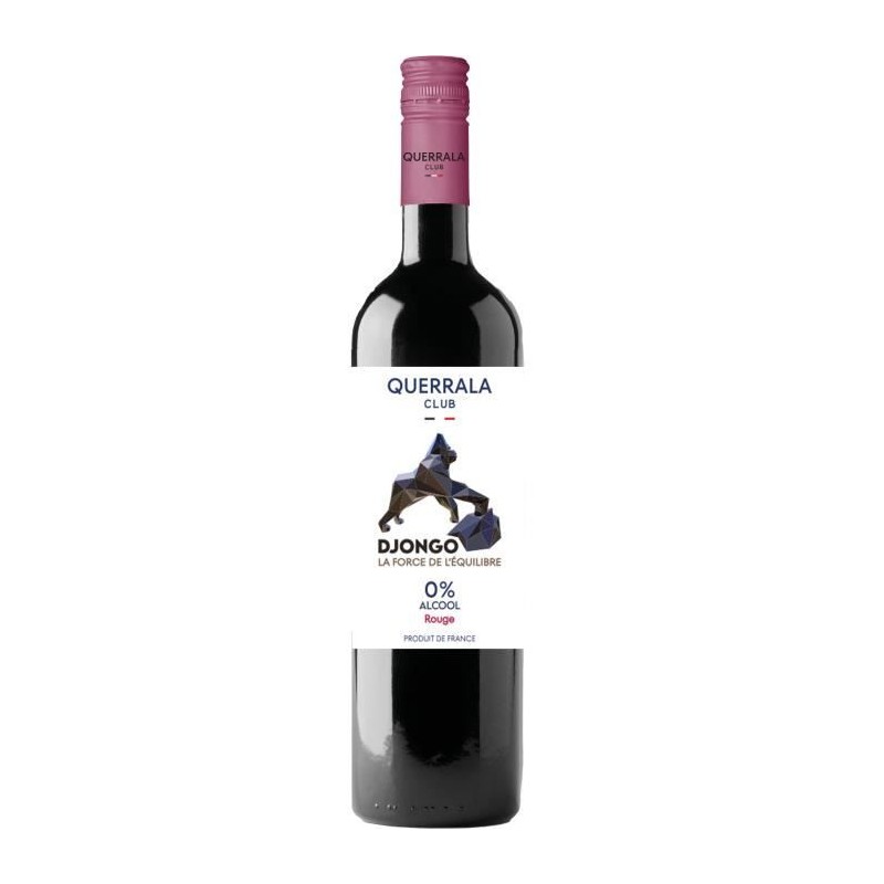 Djongo - Querrala Club - Rouge - 0,0% Alc.