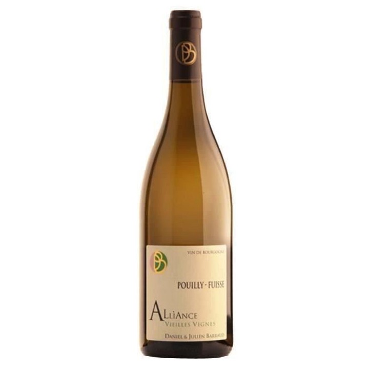 Domaine Daniel & Julien Barraud Alliance 2019 Pouilly-Fuissé - Vin Blanc de Bourgogne