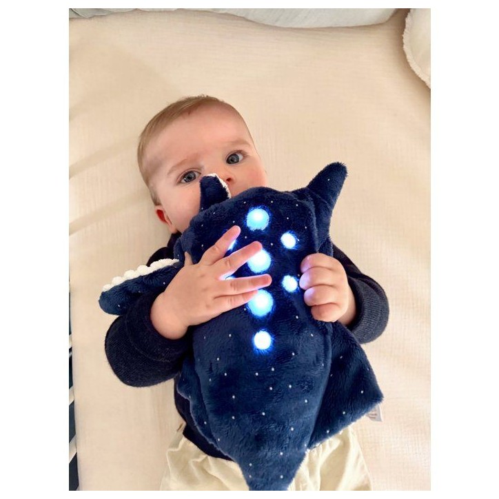Peluche veilleuse - Raie dodo dreamer - DODO D'AMOUR - 141532 - Sleep trainer - Des la naissance Peluche veilleuse - Raie dodo dreamer - DODO D'AMOUR - 141532 - Sleep trainer - Des la naissance