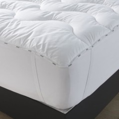 Surmatelas DODO - Moelleux - 90 x 190 cm - Blanc