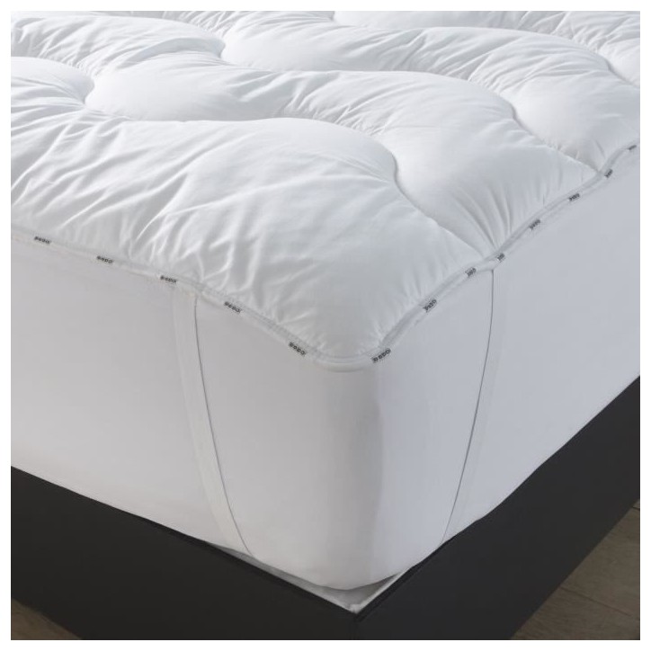 Surmatelas DODO - Moelleux - 90 x 190 cm - Blanc Surmatelas DODO - Moelleux - 90 x 190 cm - Blanc