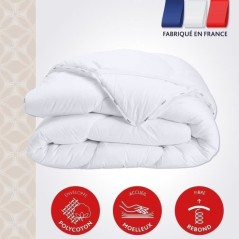 Surmatelas DODO - Moelleux - 90 x 190 cm - Blanc