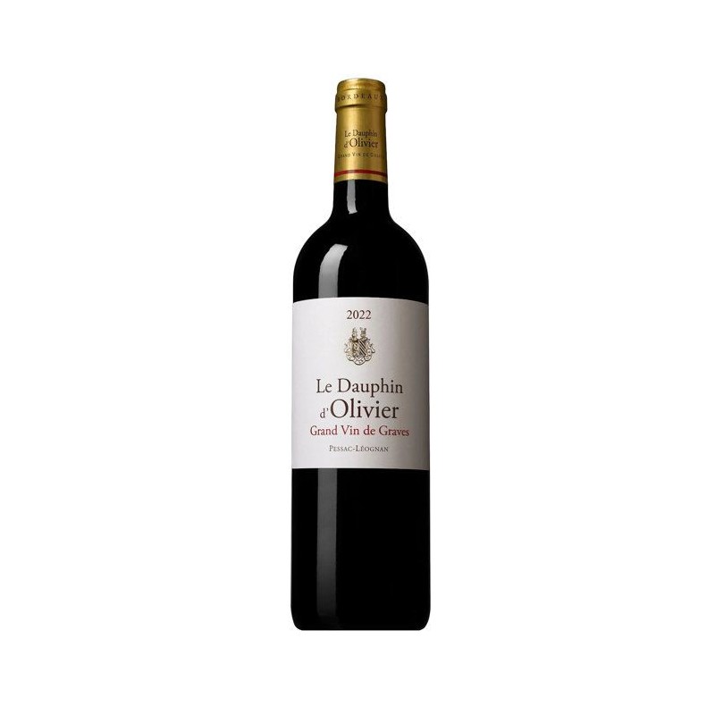 Le Dauphin d'Olivier 2022 Pessac-Léognan Grand Cru - Vin rouge de Bor