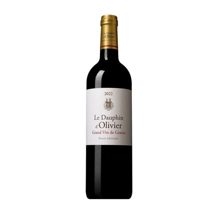 Le Dauphin d'Olivier 2022 Pessac-Léognan Grand Cru - Vin rouge de Bordeaux