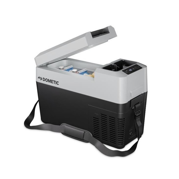 Glaciere électrique portable - DOMETIC - CFF12 - A compression - 13 litres - 12 V - 24 V allume cigare - 230 V - Noir Glaciere électrique portable - DOMETIC - CFF12 - A compression - 13 litres - 12 V - 24 V allume cigare - 230 V - Noir
