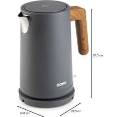 Bouilloire électrique - DOMO - DO9268WK - 2200 W - 1,7 L - Socle 360