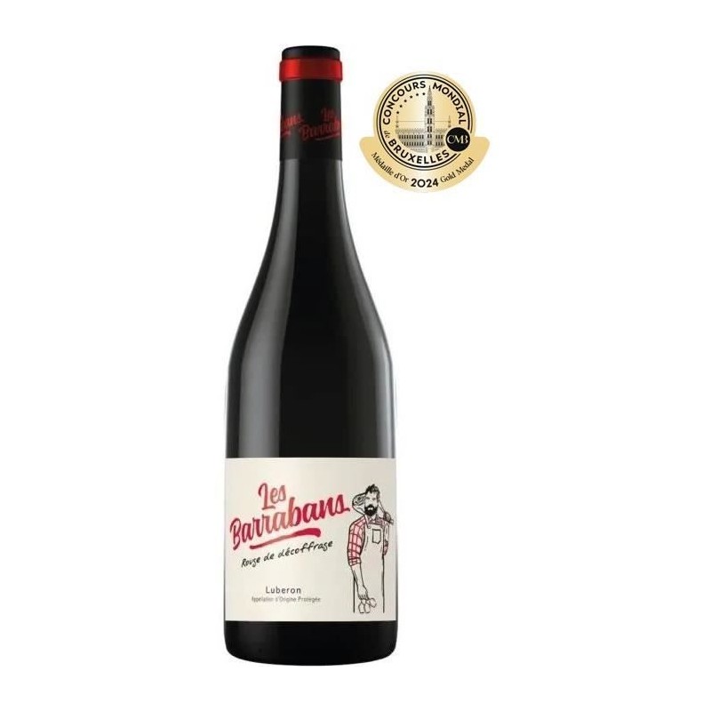 Les Barrabans 2022 Luberon - Vin rouge de la Vallée du Rhône Les Barrabans 2022 Luberon - Vin rouge de la Vallée du Rhône