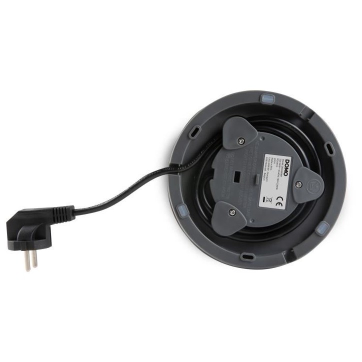 Bouilloire électrique - DOMO - DO9268WK - 2200 W - 1,7 L - Socle 360° - Noir / Bois Bouilloire électrique - DOMO - DO9268WK - 2200 W - 1,7 L - Socle 360° - Noir / Bois