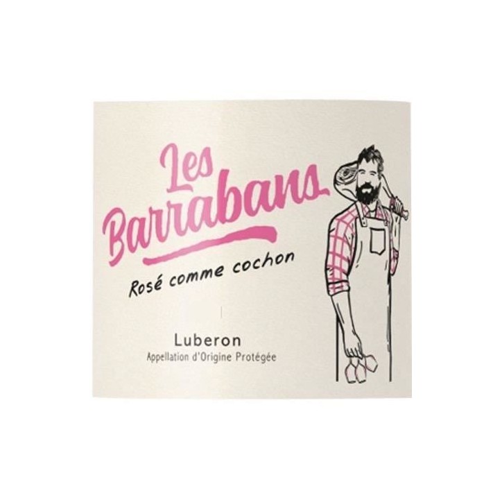 Les Barrabans 2023 Luberon - Vin rosé de la Vallée du Rhône