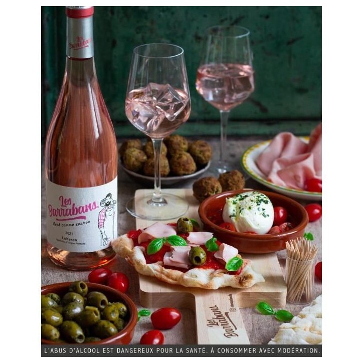 Les Barrabans 2023 Luberon - Vin rosé de la Vallée du Rhône