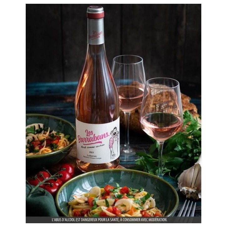 Les Barrabans 2023 Luberon - Vin rosé de la Vallée du Rhône