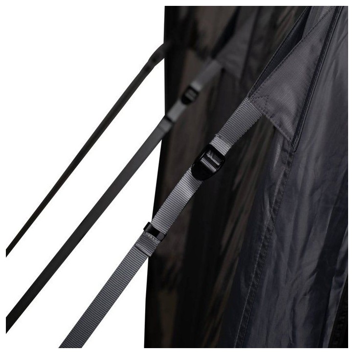Auvent gonflable indépendant - KAMPA - Traverse Air Mid - Pour camping-car et fourgons - Hauteur de connexion 2,30 a 2,65 m