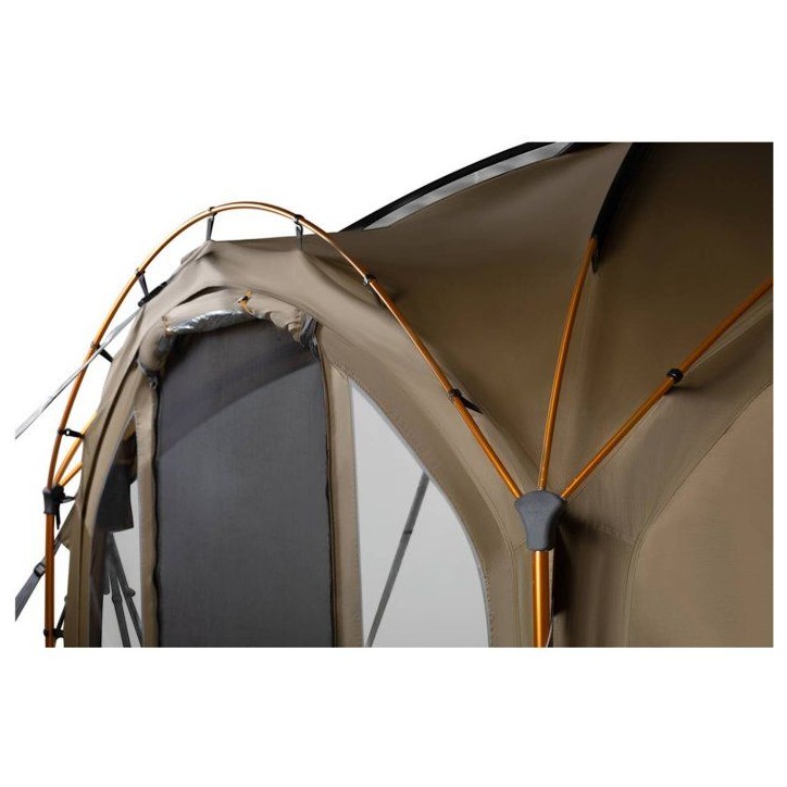 Abris modulaire - KAMPA - MOD 250 Dune - 2,50 x 2,50 m - Armature en aluminium - Brun