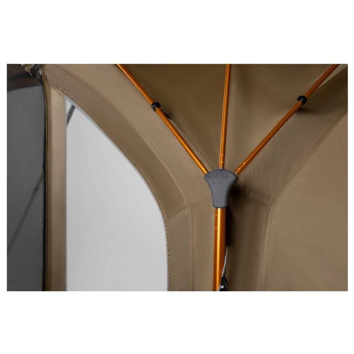 Abris modulaire - KAMPA - MOD 250 Dune - 2,50 x 2,50 m - Armature en aluminium - Brun