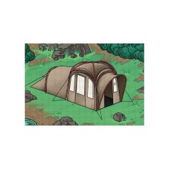 Auvent Canopy - KAMPA - MOD 250 Dune - Arceaux en aluminium - Brun